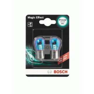Лампа BOSCH галогеновая PY21W BAU15S 21W фото