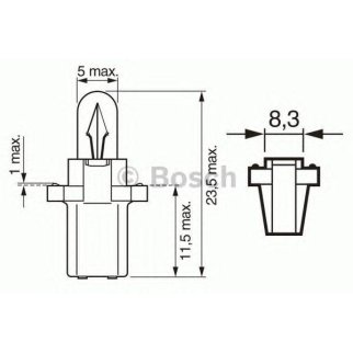 Лампа BOSCH 1 987 302 515 фото