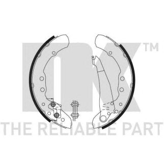 Колодки тормозные барабанные фото