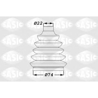 Пыльник ШРУСа наруж.CITROEN C2/C3 1.1/1.4/1.6/1.4HDI 00> фото