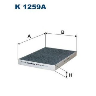 Фильтр салона FILTRON K 1259A фото