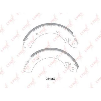 Колодки барабанные к-кт LYNXauto BS7000 фото