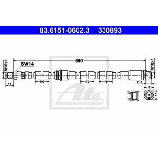 Шланг тормозной фото