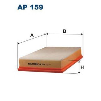 Фильтр воздушный FILTRON AP 159 фото