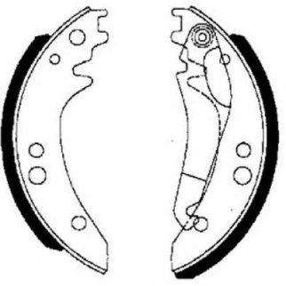 Колодки тормозные барабанные фото