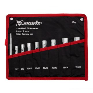 Набор ключей трубчатых торцевых 9 пр MATRIX фото