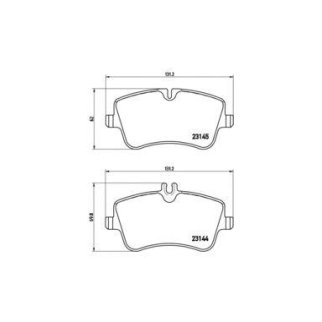 Колодки тормозные дисковые перед фото