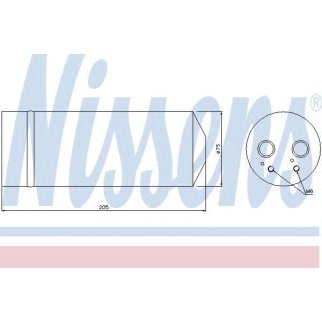 Осушитель системы кондиционирования Nissens 95352 фото