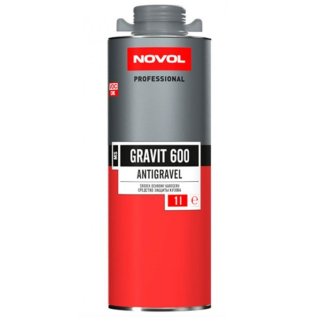 Антигравий NOVOL GRAVIT 600 MS черный 1л фото