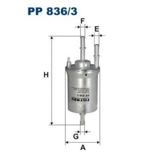 Фильтр топливный FILTRON PP 8363 фото