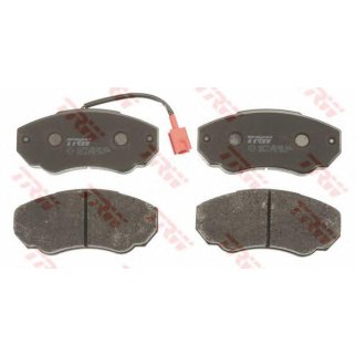 Колодки тормозные передние к-кт TRW GDB1517 фото