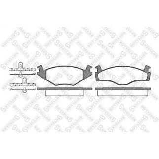 Колодки дисковые передн. фото