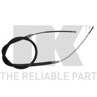 Трос стояночного тормоза VW Golf III фото