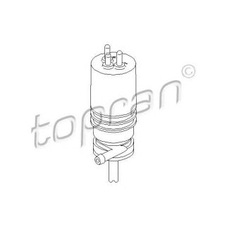 Насос омывателя topran 400119755 фото