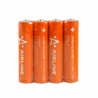 Батарейка алкалиновая AIRLINE Ultra Alkaline AAA 1,5V (4 шт) AAA-040 фото