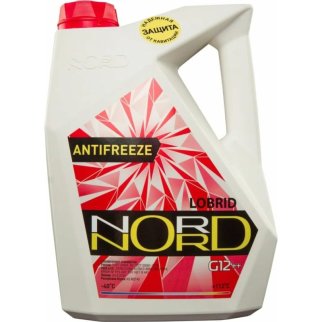 Антифриз красный NORD 5кг. фото