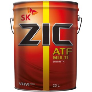 Масло трансмиссионное ZIC ATF Multi синтетическое 20 л 192628 фото