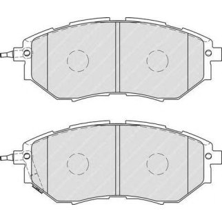 Колодки торм.пер./дат. фото