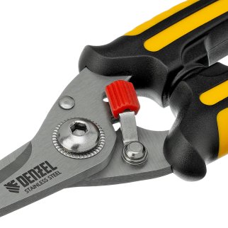 Ножницы универсальные, 185мм, нержавеющая сталь DENZEL фото 5