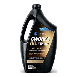 Масло моторное CWORKS SUPERIA 5W-40 синтетическое 4 л A13SR2004 фото