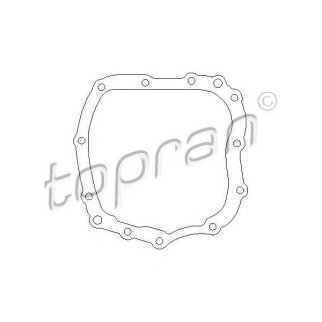 Прокладка КПП topran 201529466 фото
