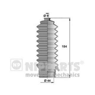 Пыльник ШРУСа NIPPARTS J2854000 фото