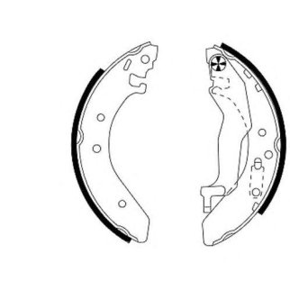 Колодки барабанные к-кт MINTEX MFR276 фото