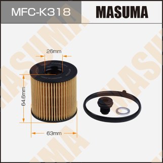 Фильтр масляный Masuma _MFCK318 фото