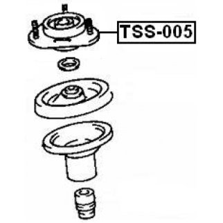 Опора амортизатора FEBEST TSS-005 фото 2