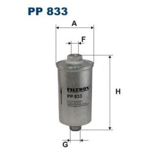 Фильтр топливный FILTRON PP 833 фото