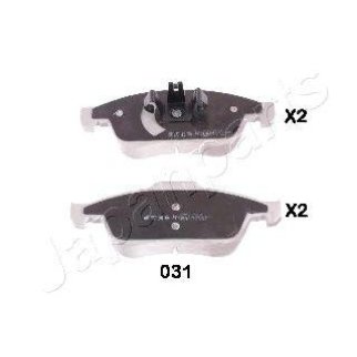 Колодки тормозные Japanparts PA-031AF фото
