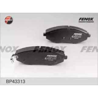 Колодки тормозные передние к-кт Fenox BP43313 фото