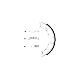 Колодки ручного тормоза к-кт TEXTAR 91055100 фото