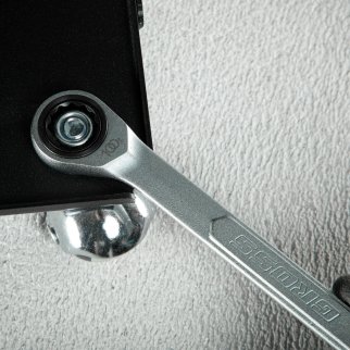 Ключ комбинированный 17мм трещоточный Gross фото 1