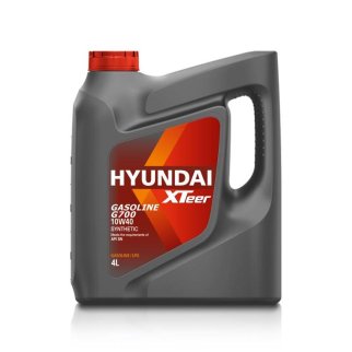 Масло моторное Hyundai Xteer Gasoline G700 SN 10W-40 4 л 1041014 фото