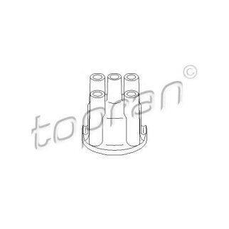 Крышка распределителя зажигания topran 100276756 фото