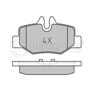 Колодки тормозные к-кт Meyle 025 240 0817 фото