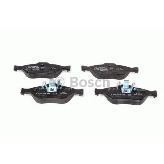 Колодки тормозные FORD Fiesta 4 (1.6 16v) (02.00-01.02), Fiesta 5 (1.3) передние (4шт.) BOSCH фото