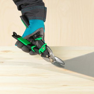 Ножницы по металлу PIRANHA 250мм прямой и правой резки GROSS фото 5