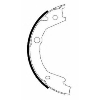 Колодки ручного тормоза к-кт TEXTAR 91068500 фото