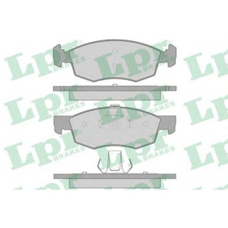 Колодки тормозные передние к-кт Lpr 05P756 фото