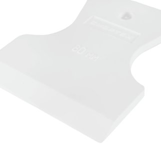 Шпатель 80мм белая резина, Сибртех фото 3