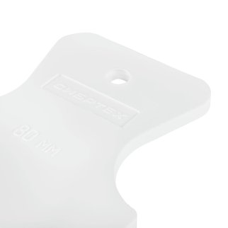 Шпатель 80мм белая резина, Сибртех фото 4