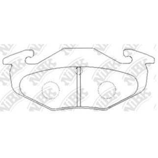 Колодки тормозные задние для Mazda / Suzuki фото