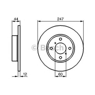 ДИСК ТОРМОЗНОЙ ПЕРЕДНИЙ фото