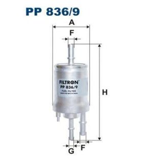 Фильтр топливный FILTRON PP 8369 фото