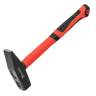 Молоток 600г слесарный фиберглассовая обрезиненная ручка MATRIX фото