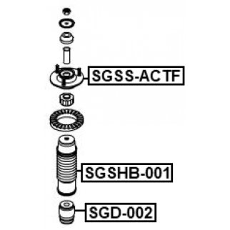 Опора переднего амортизатора фото 2