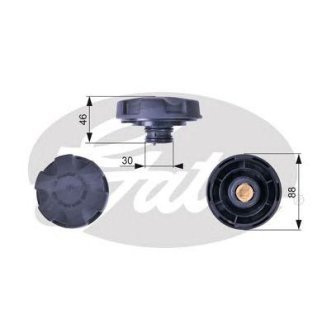 Крышка расширительного бачка GATES RC241 фото