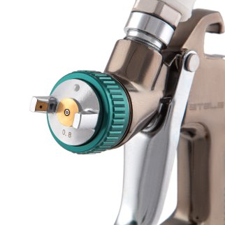 Краскопульт AG 970 LVLP проф. сопло 0,8мм Stels фото 4